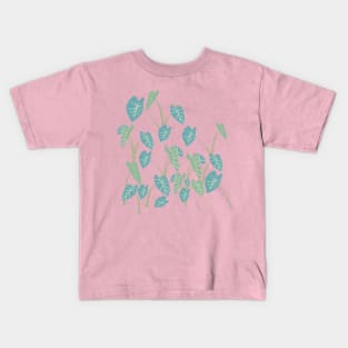 taro leaf hawaii souvenir Kids T-Shirt